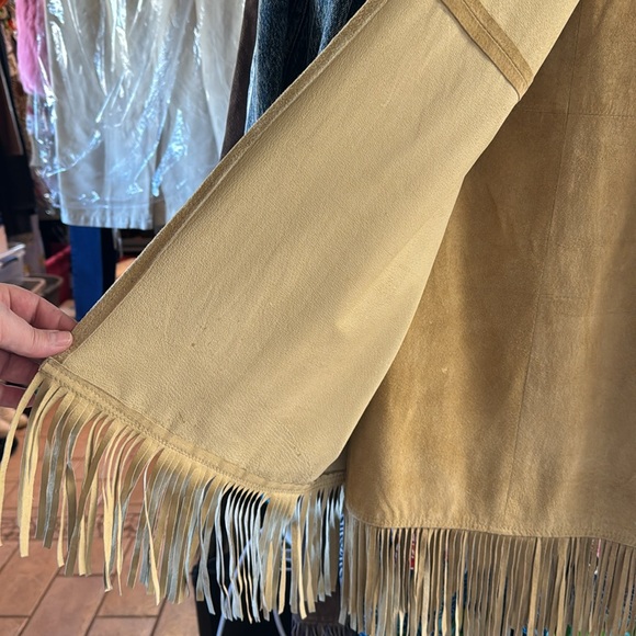 90’s Suede Wrap Skirt // Double D - Picture 4 of 4